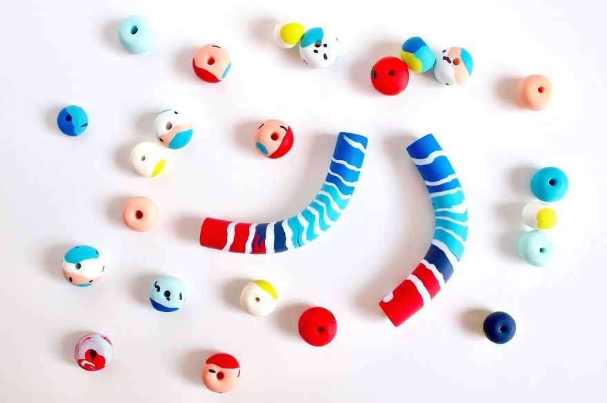 I Make Handmade Jewelry From Polymer Clay