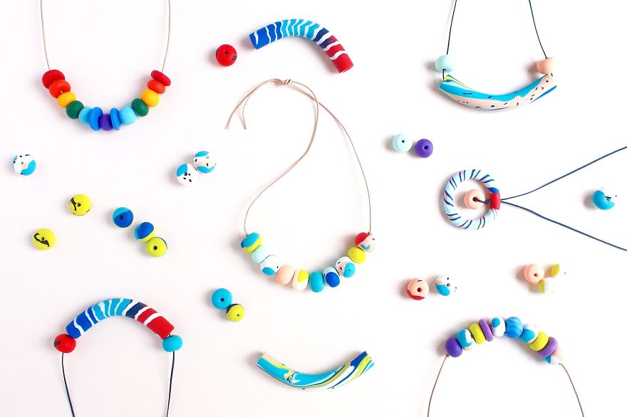 I Make Handmade Jewelry From Polymer Clay