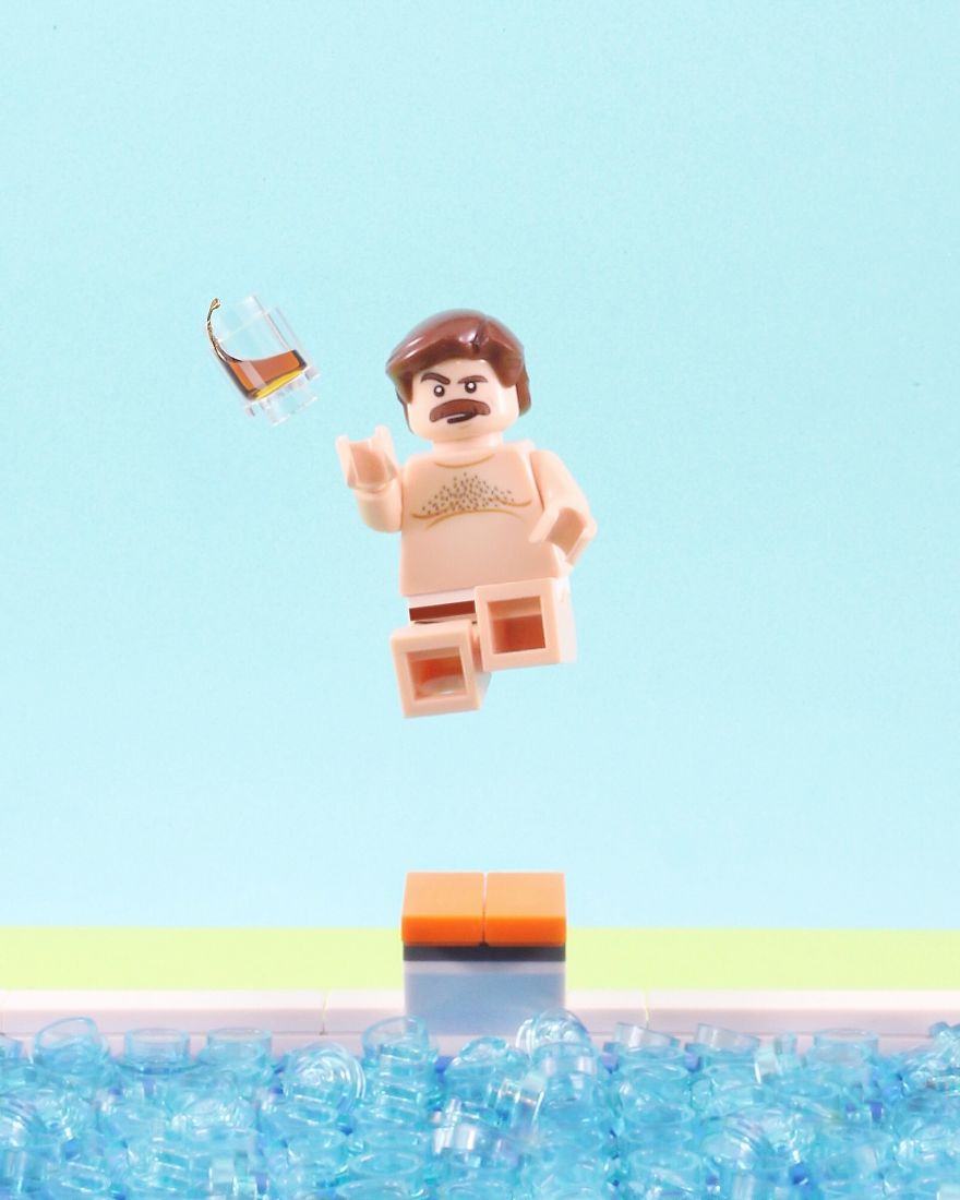 This Just In... Anchorman Scenes Recreated With Lego Minifigs