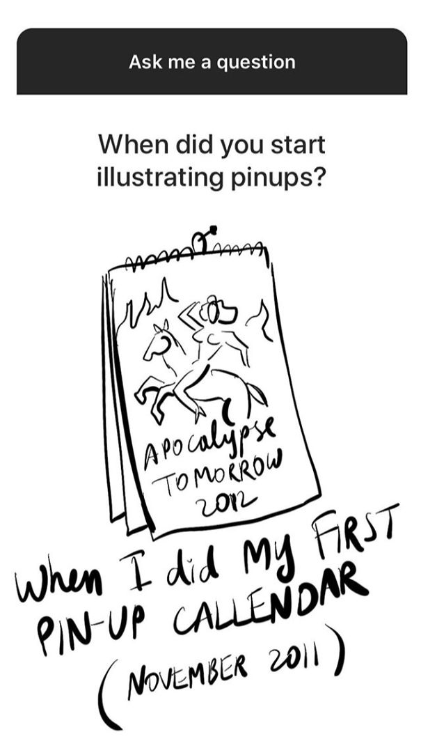 I Reply With Drawings To The New Instagram Questions Feature.