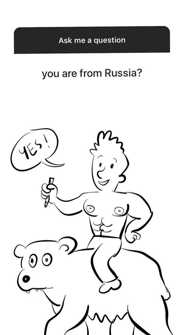 I Reply With Drawings To The New Instagram Questions Feature.