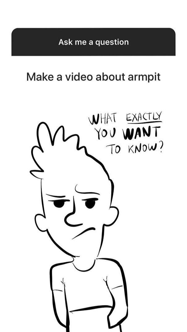 I Reply With Drawings To The New Instagram Questions Feature.