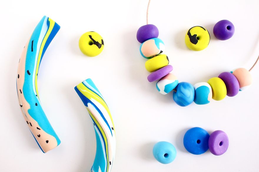 I Make Handmade Jewelry From Polymer Clay