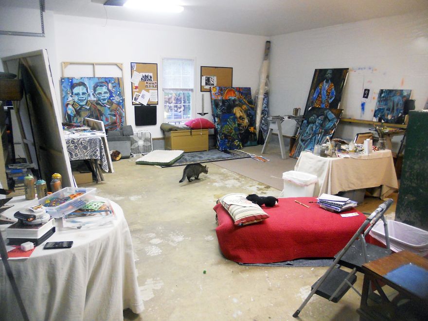Looking Back At My Different Studio Spaces