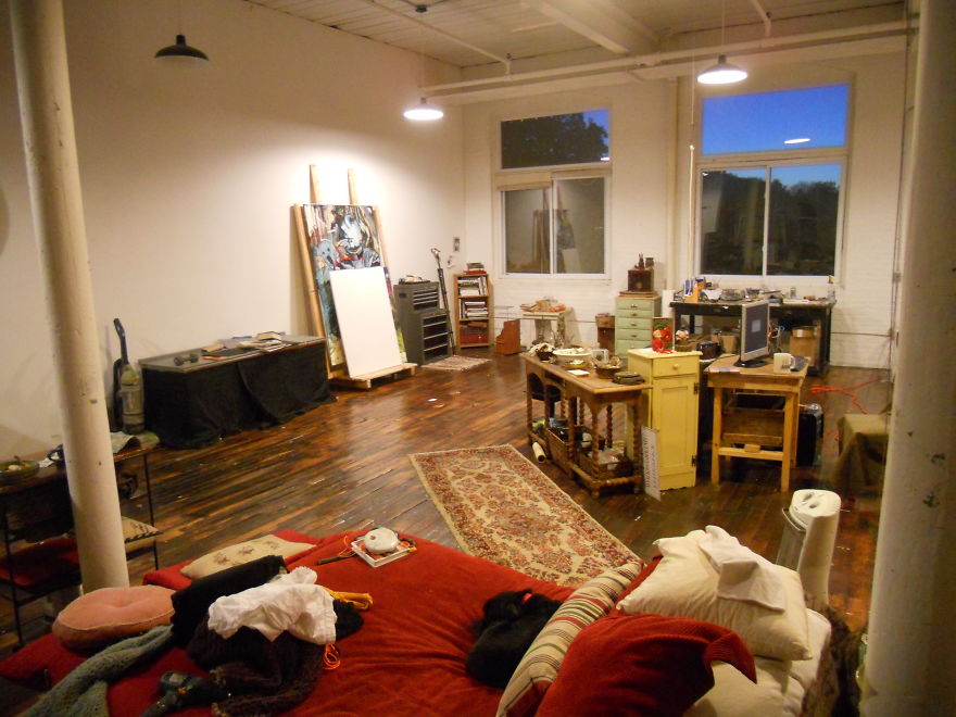 Looking Back At My Different Studio Spaces
