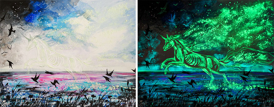 Glow-In-The-Dark-Paintings-Vivien-Szaniszlo