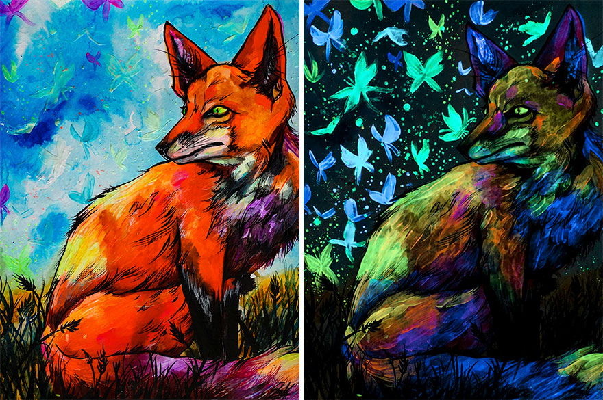 Glow-In-The-Dark-Paintings-Vivien-Szaniszlo