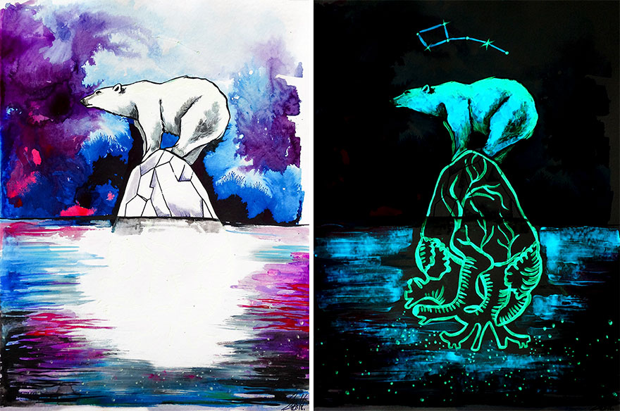 Glow-In-The-Dark-Paintings-Vivien-Szaniszlo