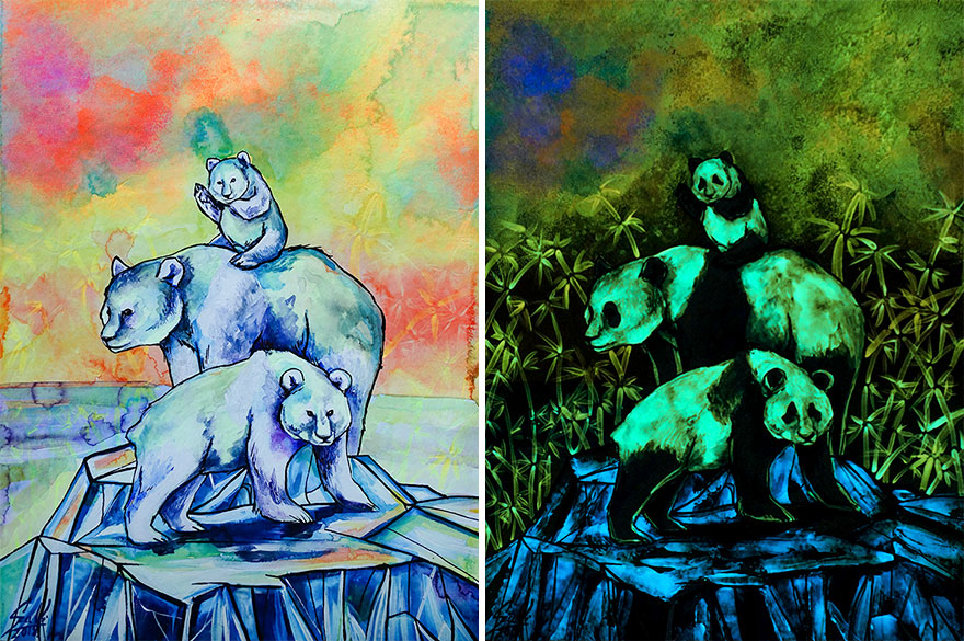 Glow-In-The-Dark-Paintings-Vivien-Szaniszlo