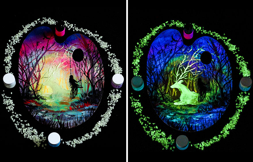 Glow-In-The-Dark-Paintings-Vivien-Szaniszlo