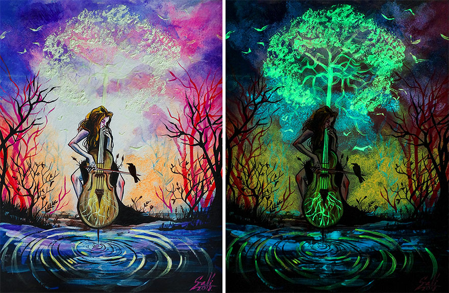Glow-In-The-Dark-Paintings-Vivien-Szaniszlo