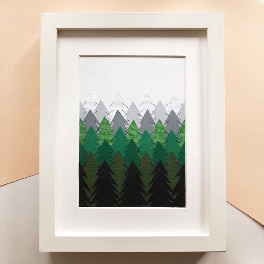 Russian Artist Creates Intricate Paper Plants Without Using Scissors Russian Artist Creates Intricate Paper Plants Without Using Scissors