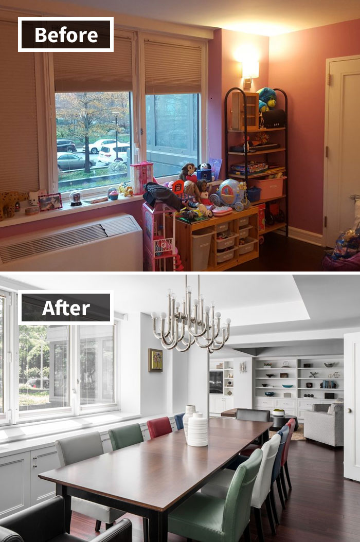 A Cramped Duplex Home Makeover