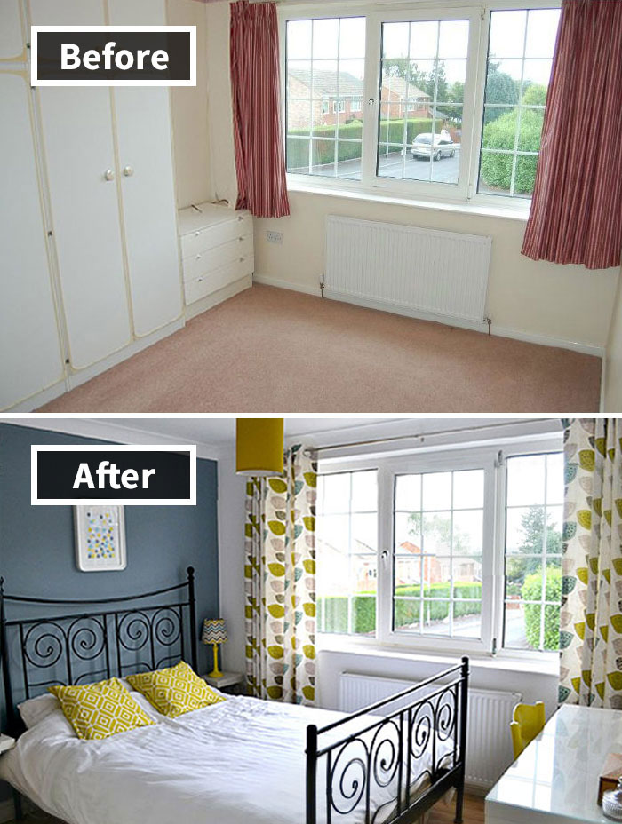Before And After: A Yorkshire Bedroom Goes From Beige To Beautiful