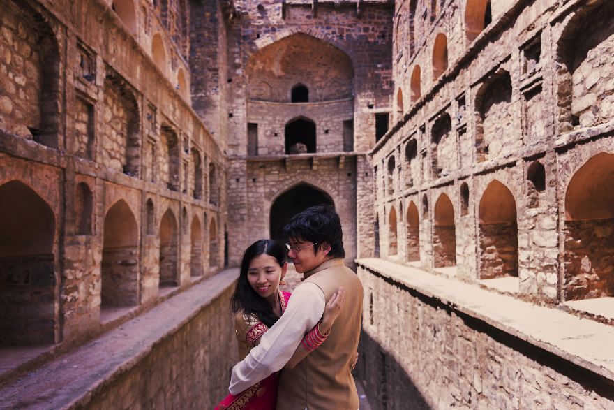 Chinese Couple Came To India For His Pre-Wed Shoot