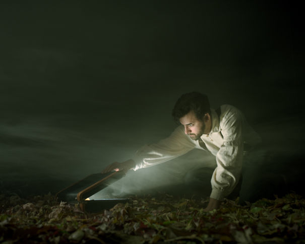 I Make These Photographs In My Garage, And I Don't Use Photoshop To Make Them