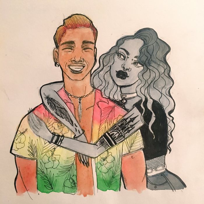 Kiwi And His Goth Girlfriend Just Had 4 Babies And Internet Is In Love Kiwi And His Goth Girlfriend Just Had 4 Babies And Internet Is In Love