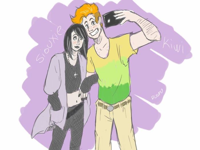 Kiwi And His Goth Girlfriend Just Had 4 Babies And Internet Is In Love Kiwi And His Goth Girlfriend Just Had 4 Babies And Internet Is In Love