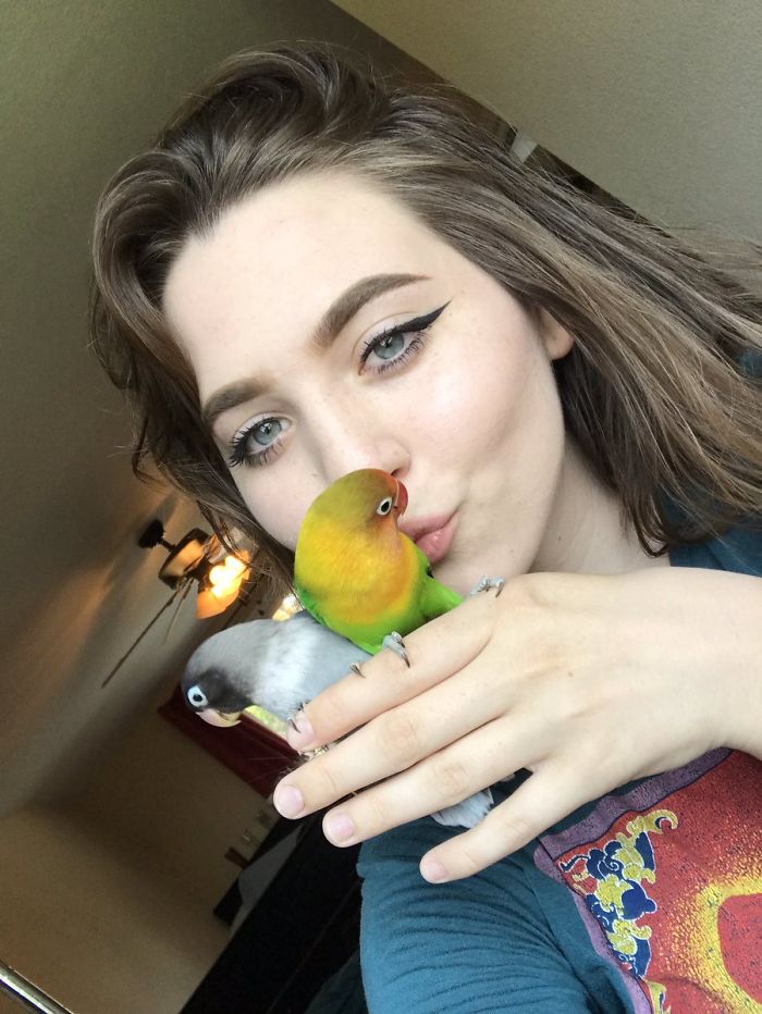 Kiwi And His Goth Girlfriend Just Had 4 Babies And Internet Is In Love Kiwi And His Goth Girlfriend Just Had 4 Babies And Internet Is In Love