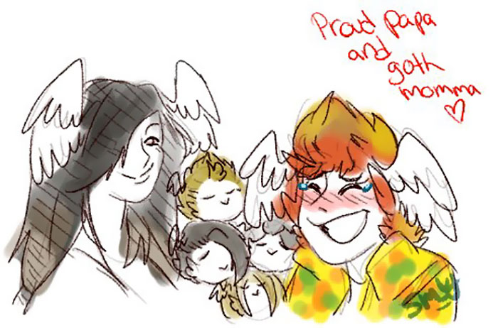 Kiwi And His Goth Girlfriend Just Had 4 Babies And Internet Is In Love Kiwi And His Goth Girlfriend Just Had 4 Babies And Internet Is In Love