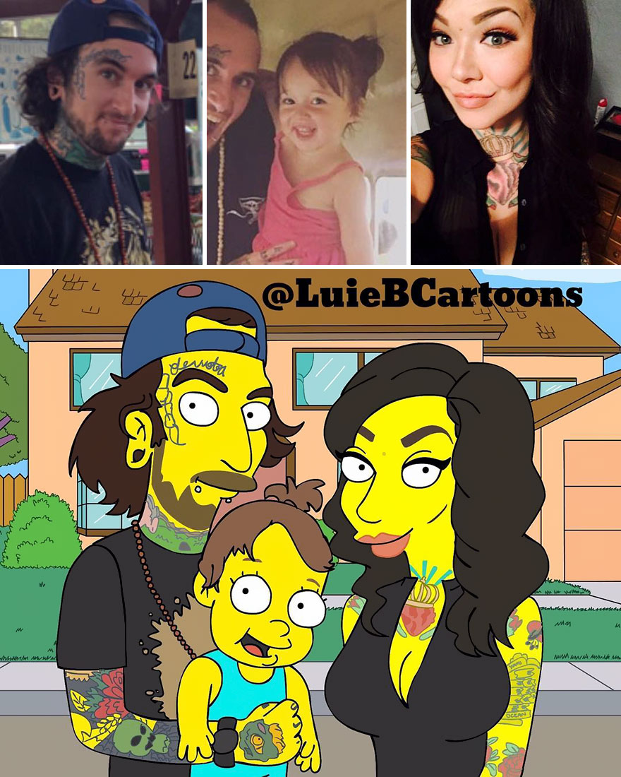 Ordinary People As Simpsons