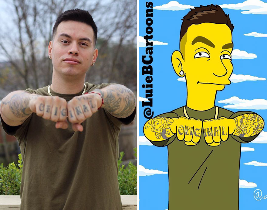 Ordinary People As Simpsons