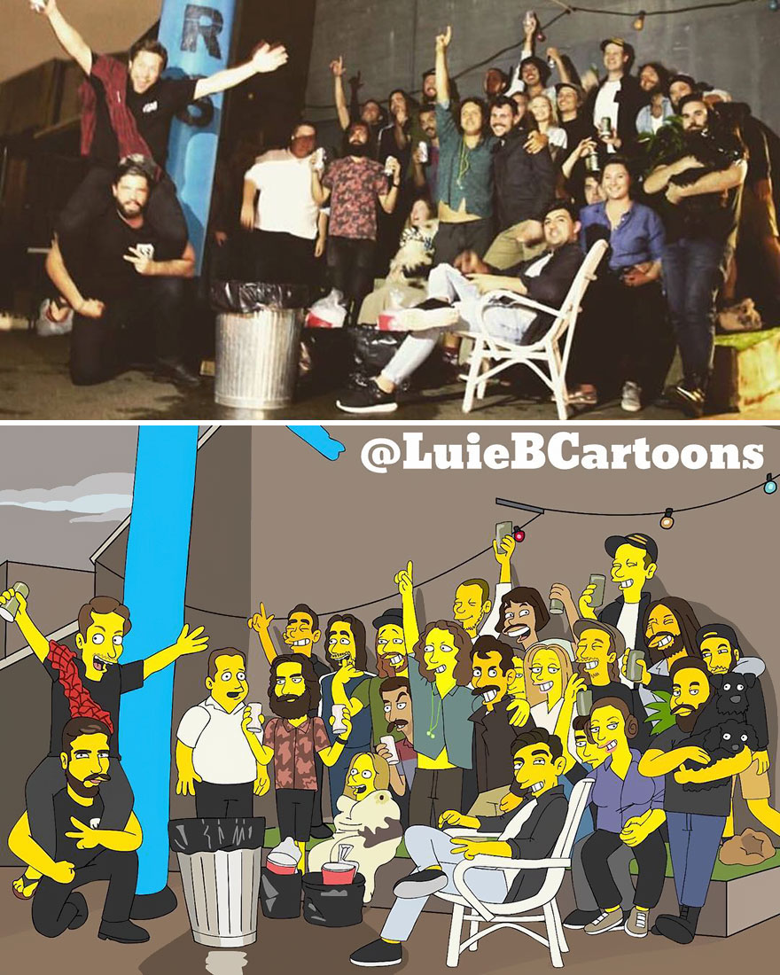 Ordinary People As Simpsons