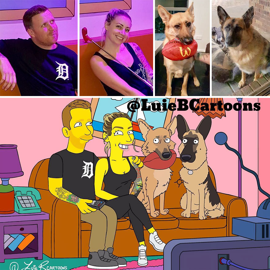 Ordinary People As Simpsons