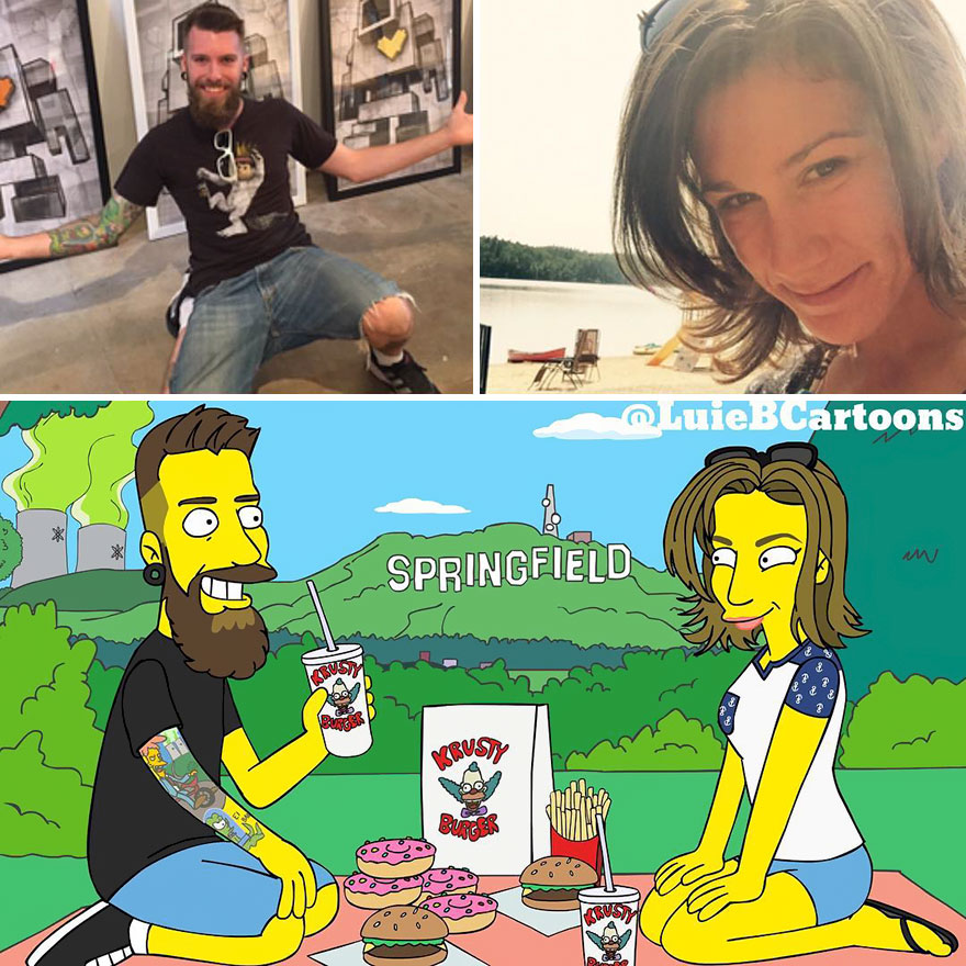 Ordinary People As Simpsons