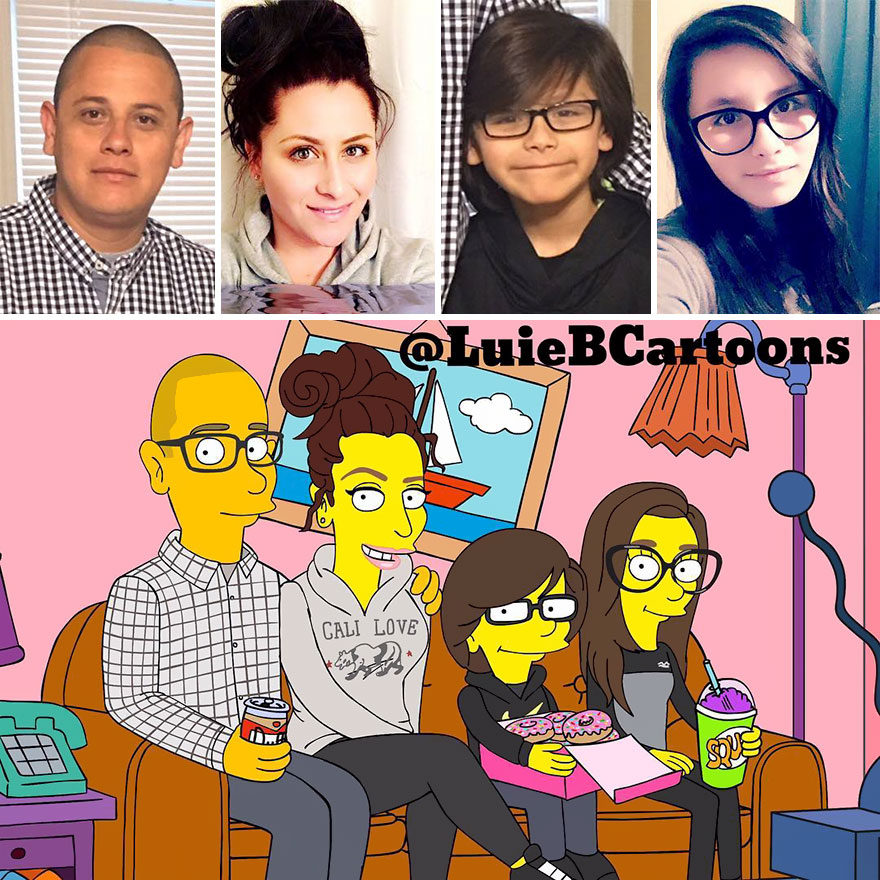 Ordinary People As Simpsons