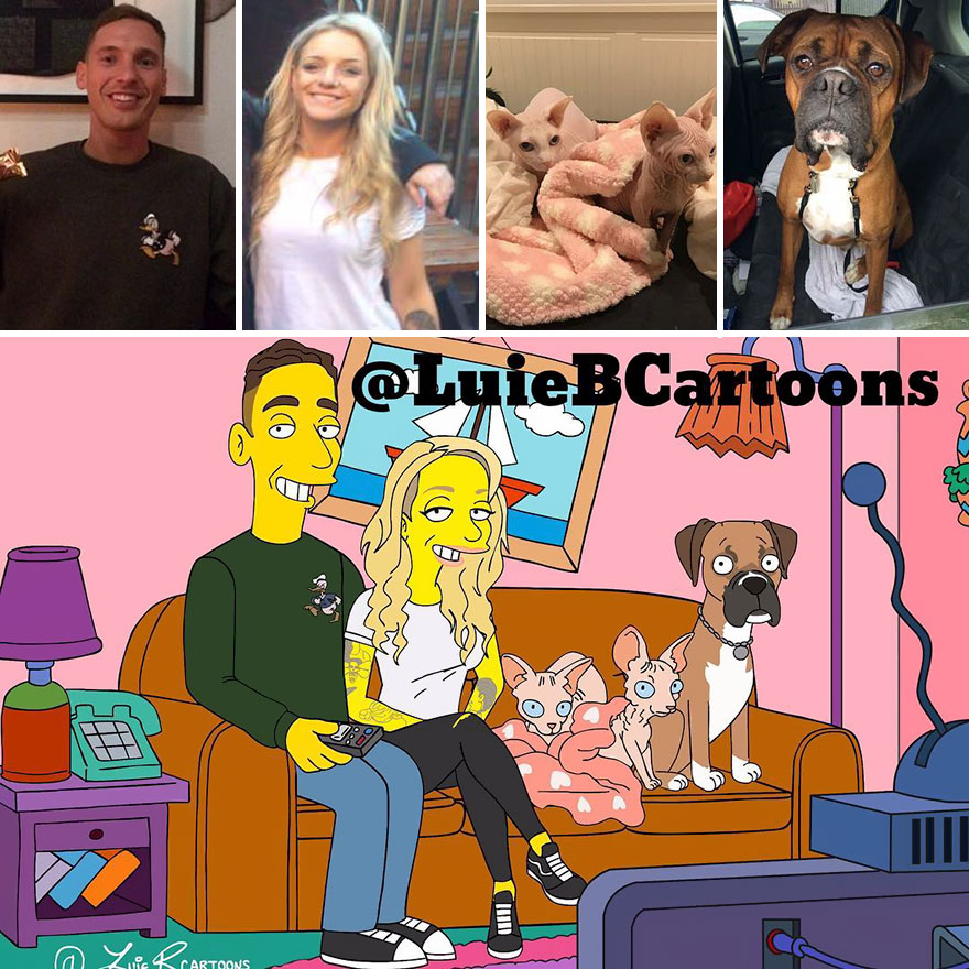 Ordinary People As Simpsons