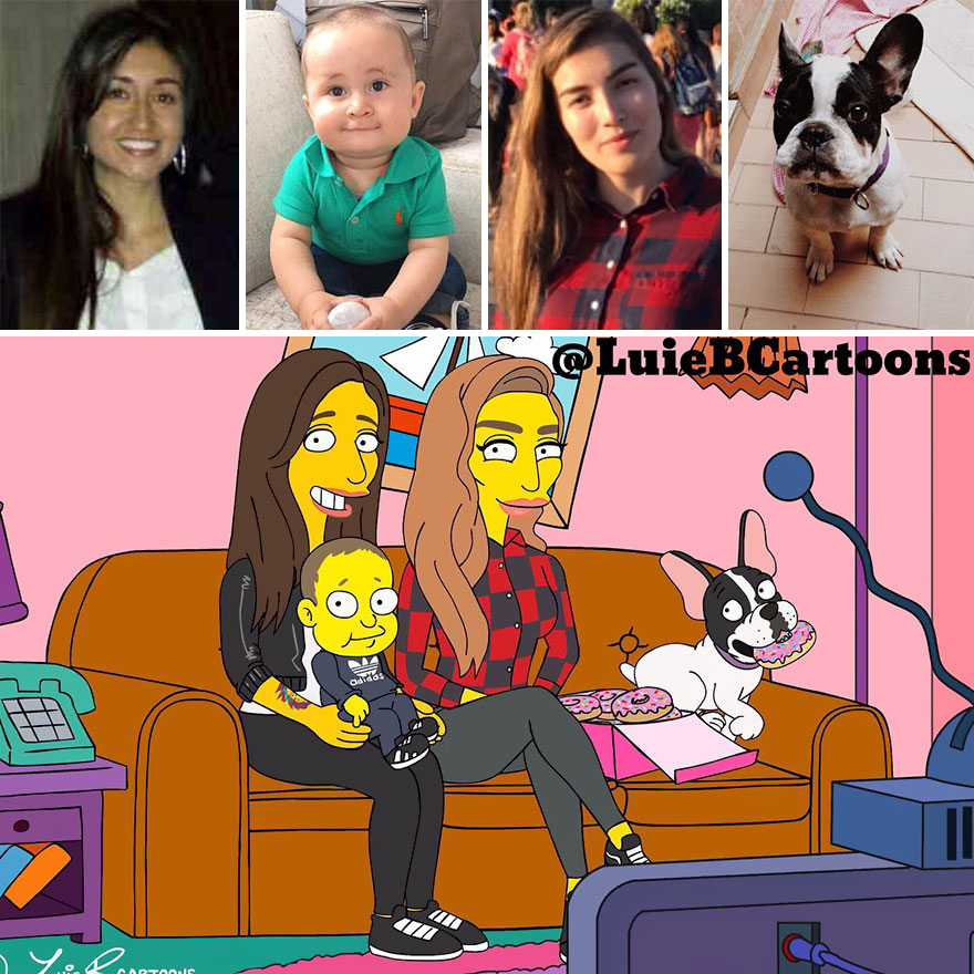 Ordinary People As Simpsons
