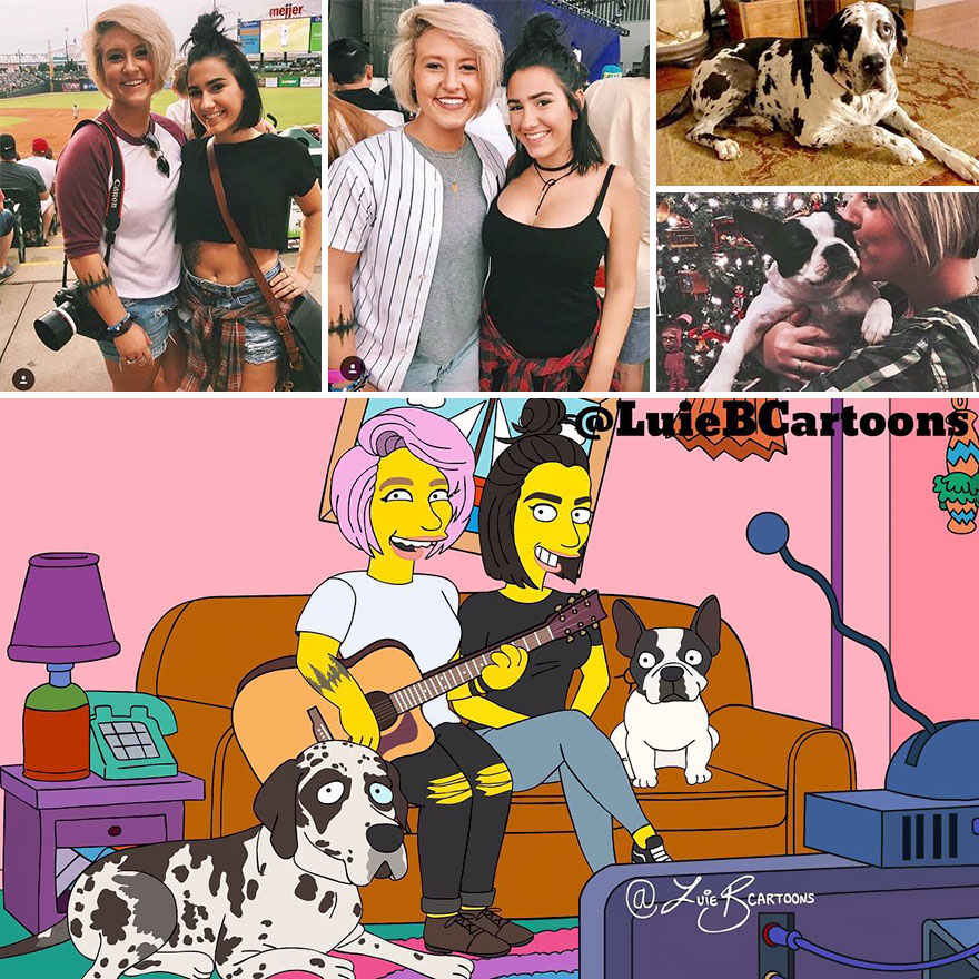 Ordinary People As Simpsons