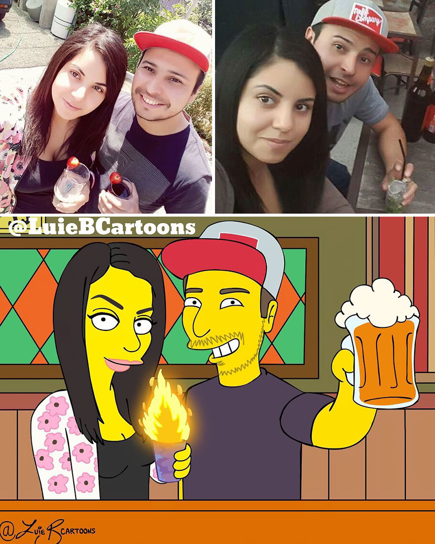 Ordinary People As Simpsons