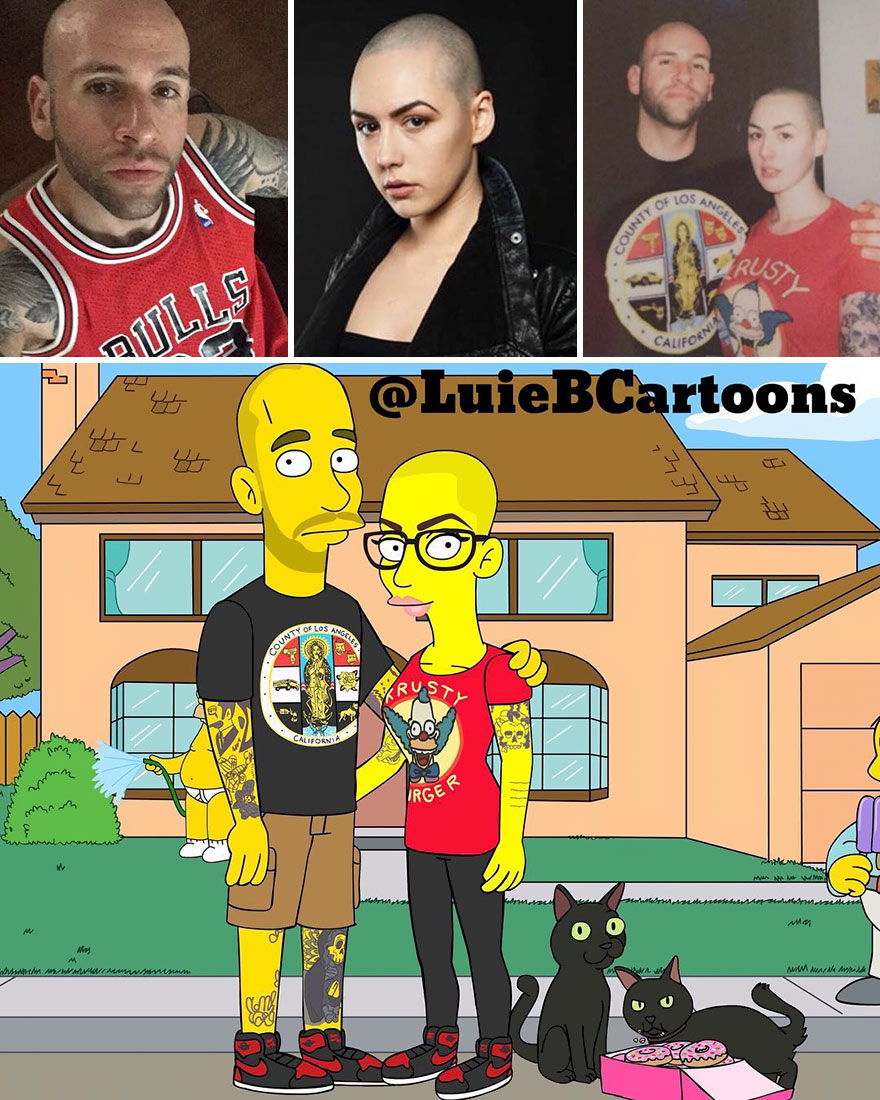 Ordinary People As Simpsons