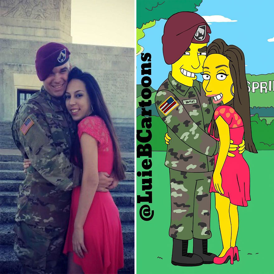 Ordinary People As Simpsons