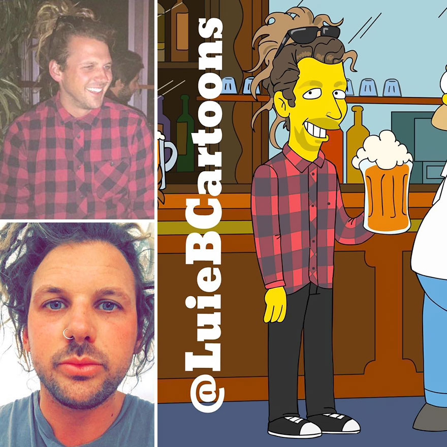 Ordinary People As Simpsons