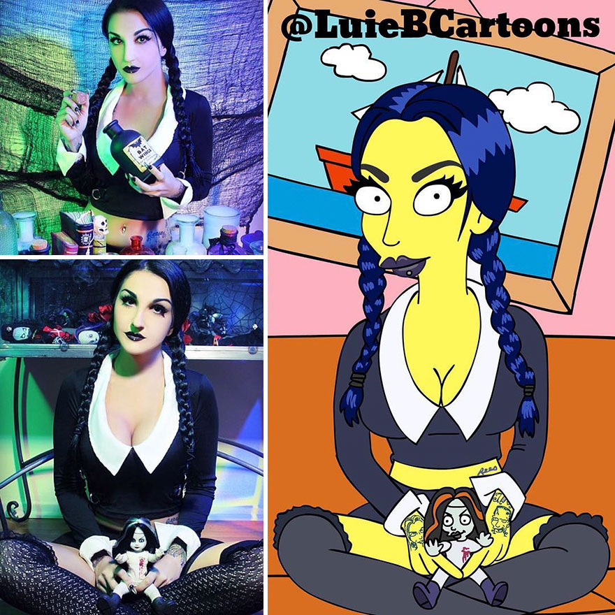 Ordinary People As Simpsons