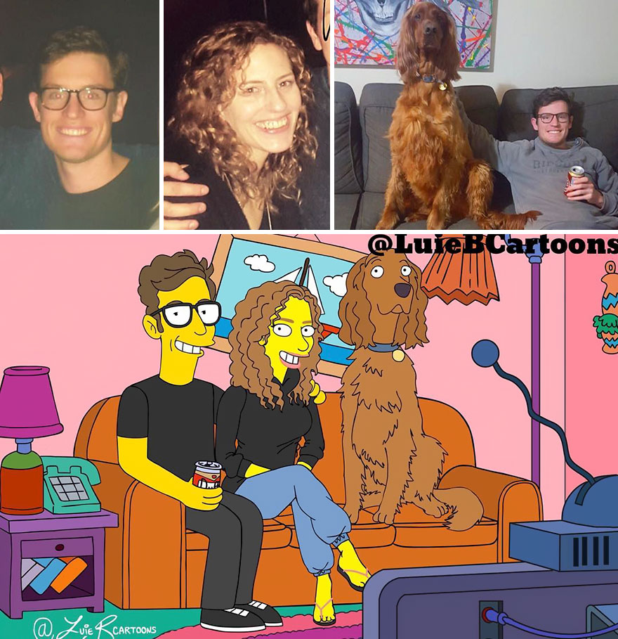 Ordinary People As Simpsons