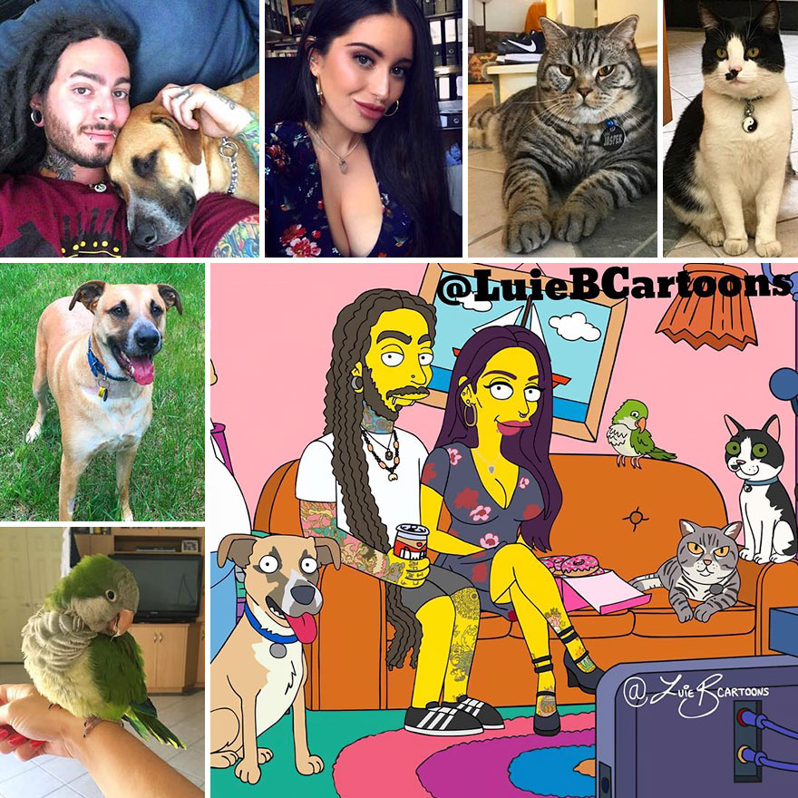 Ordinary People As Simpsons