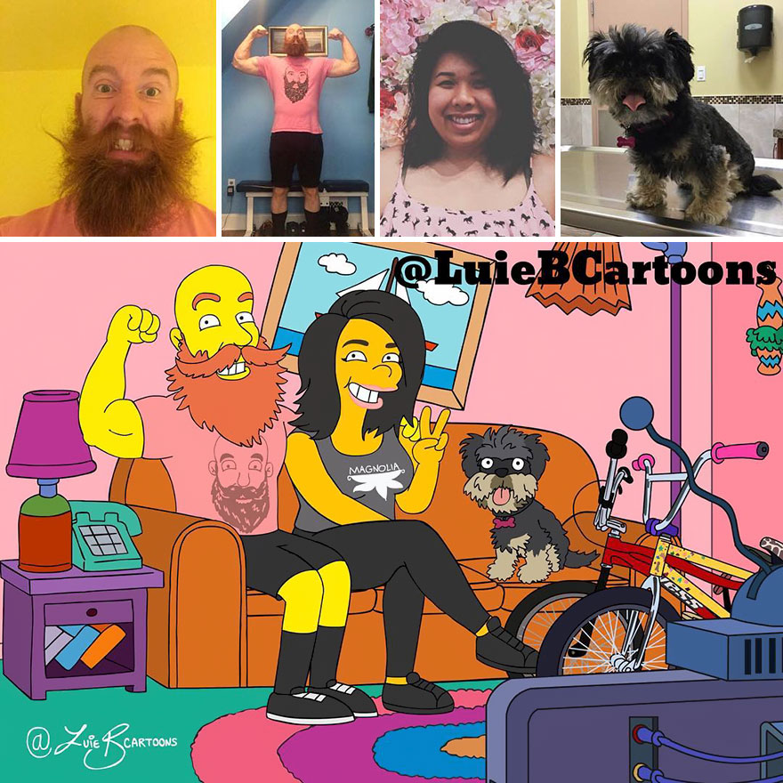 Ordinary People As Simpsons