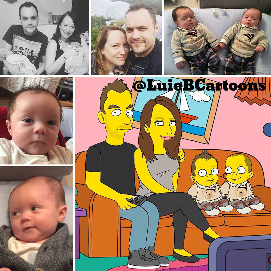 Ordinary People As Simpsons