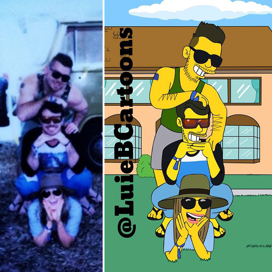 Ordinary People As Simpsons