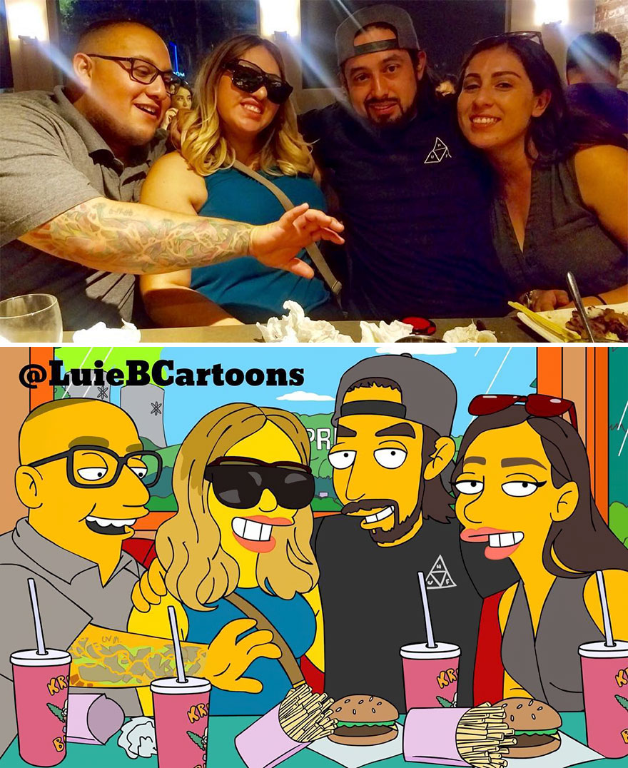 Ordinary People As Simpsons