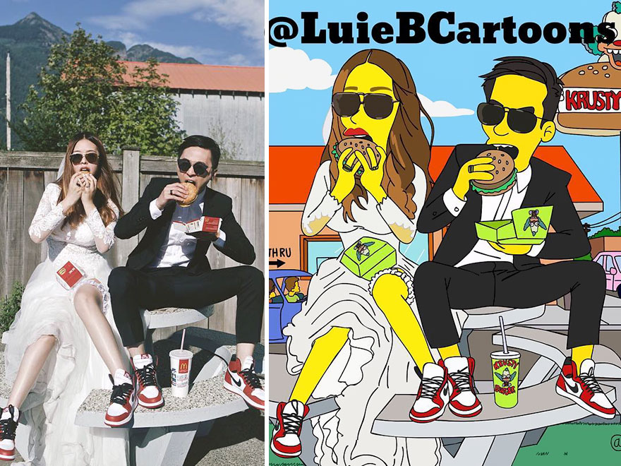 Ordinary People As Simpsons