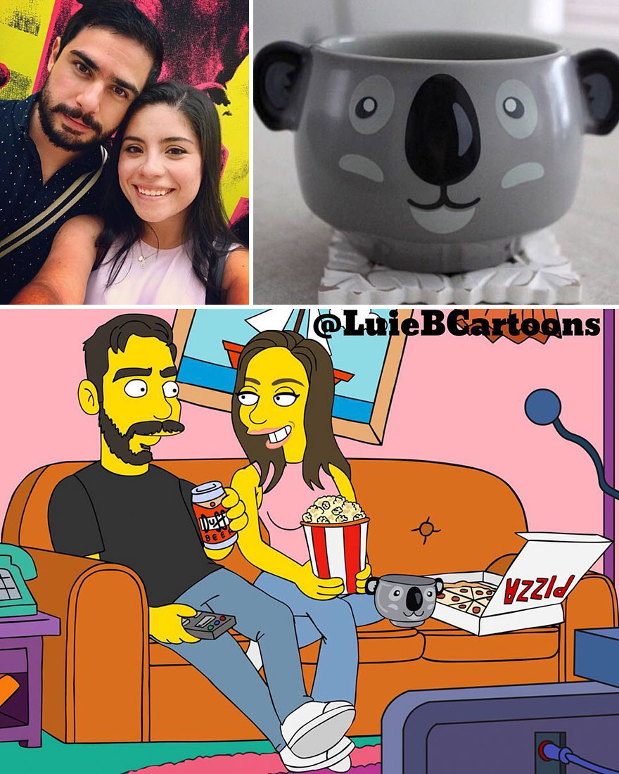 Ordinary People As Simpsons