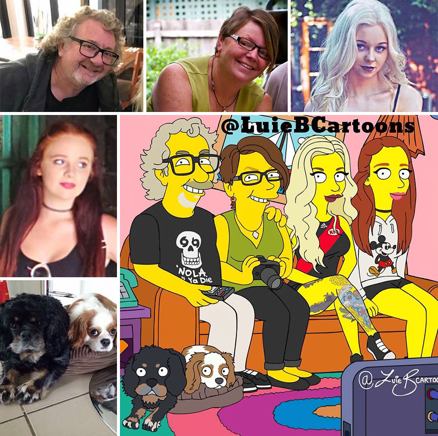 Ordinary People As Simpsons