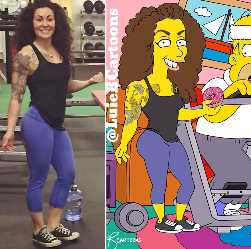 Ordinary People As Simpsons