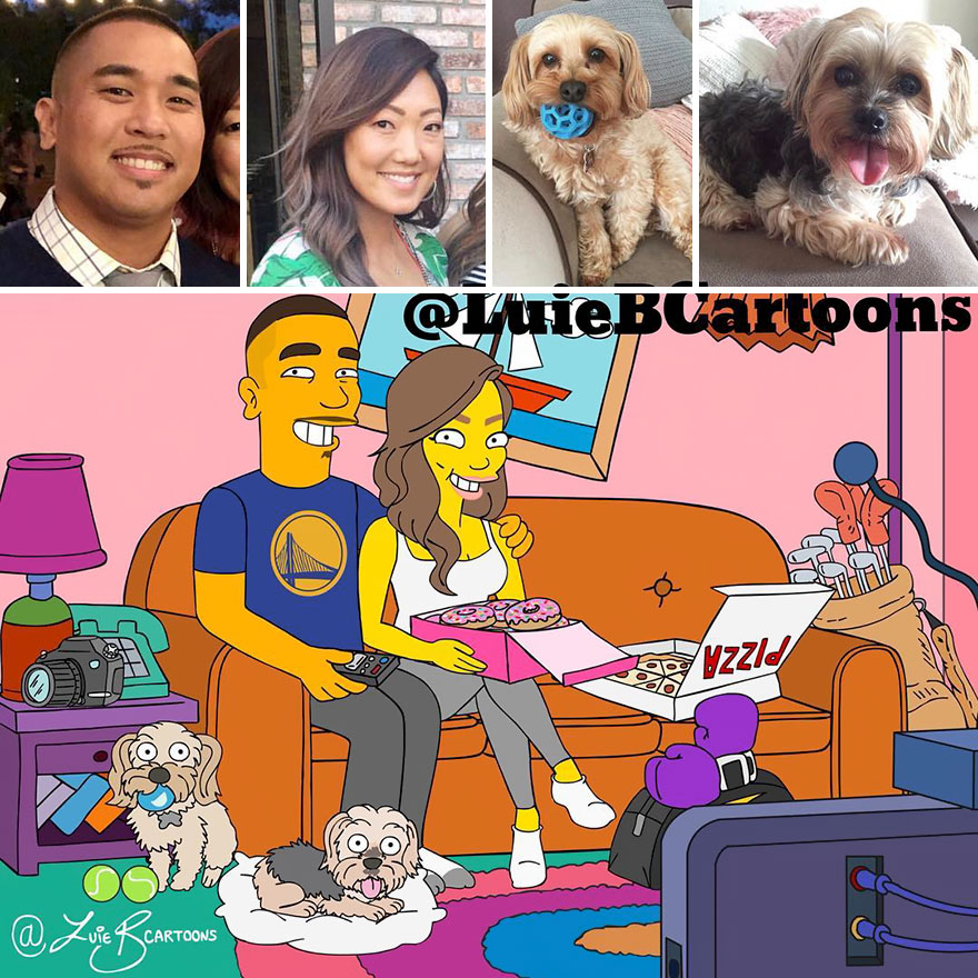 Ordinary People As Simpsons