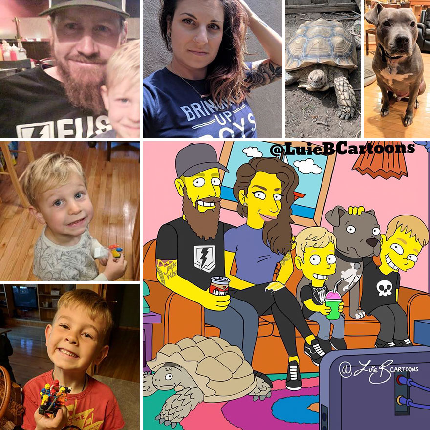 Ordinary People As Simpsons